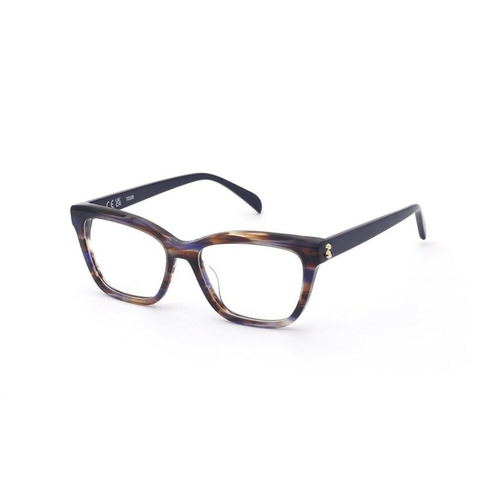 NWT Tous VTOD15-09G2 Striped Violet 54mm Eyeglasses